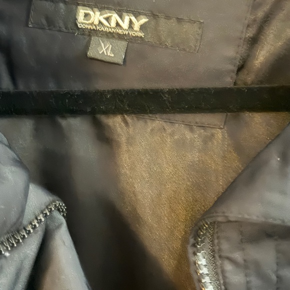 DKNY Men's Dark Puffer Jacket - Picture 2 of 3